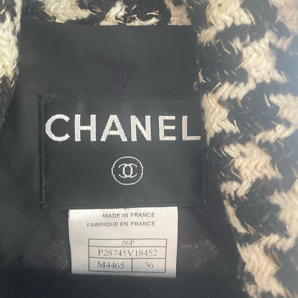 COPY - Chanel vintage houndstooth coat - Picture 2 of 5